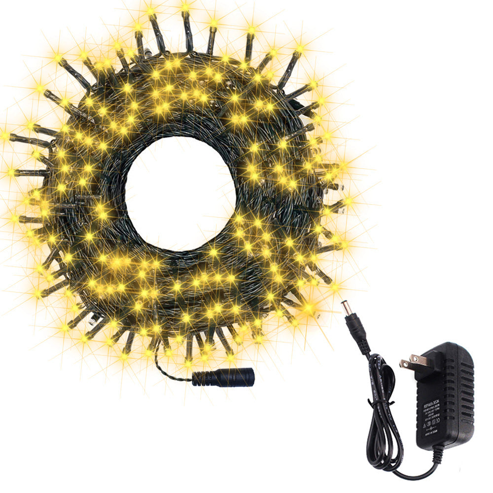 Dark Green Line LED Low Voltage String Lights Fairy Lights